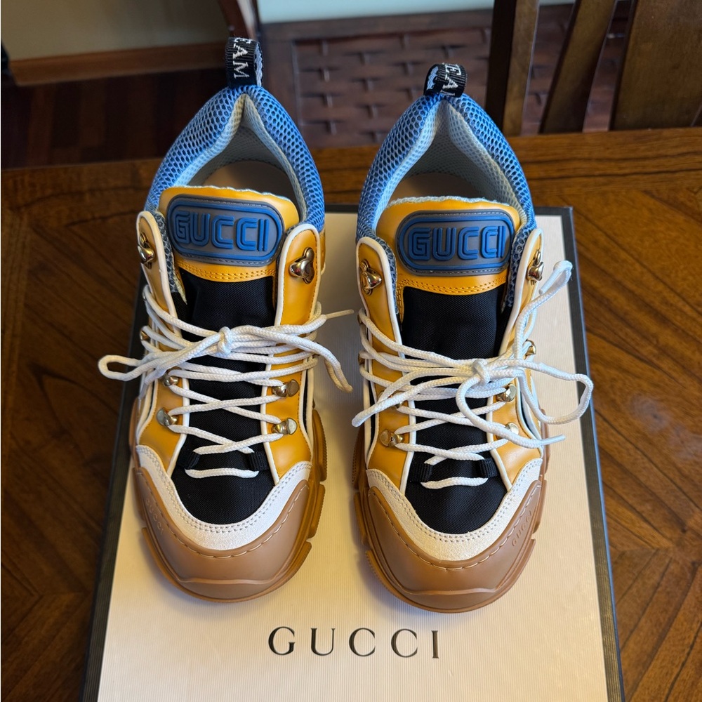 Authentic Gucci Flashtrek trainers w/ box